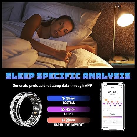 Smart Ring for Women & Men | IP68 Waterproof Fitness Tracker