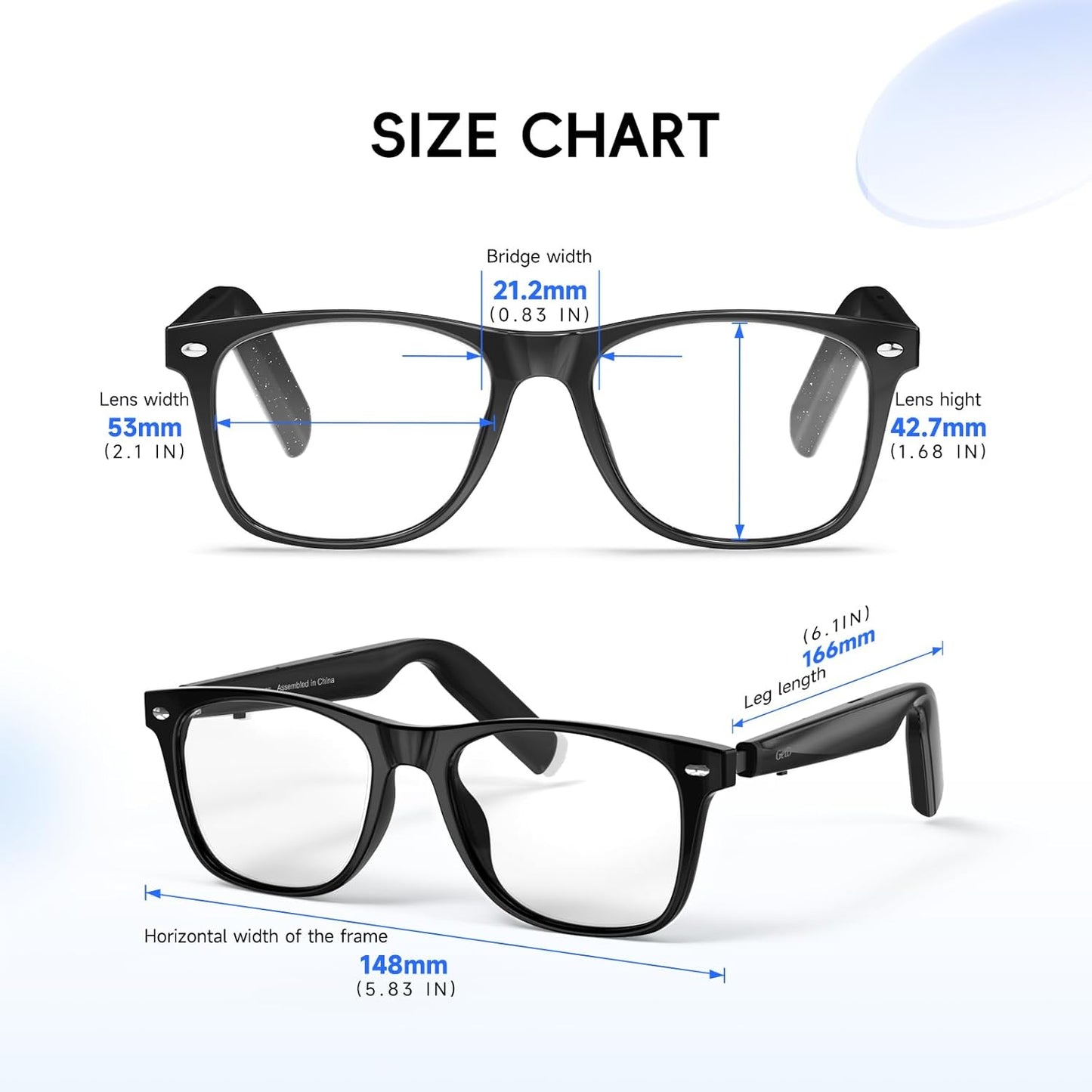 AI Glasses for Men & Women