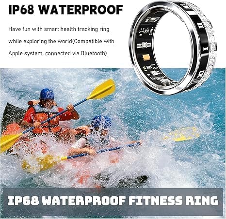 Smart Ring for Women & Men | IP68 Waterproof Fitness Tracker