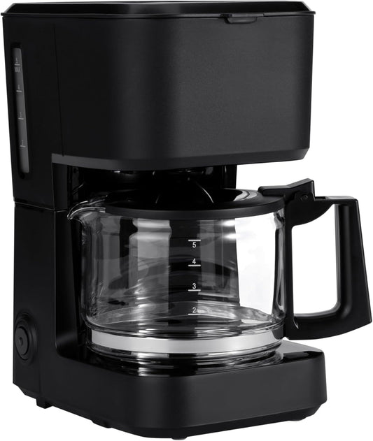 Cup Drip Coffee Maker, Coffee Machine with Glass Coffee Pot (0.8 Qt), Auto Shut-off
