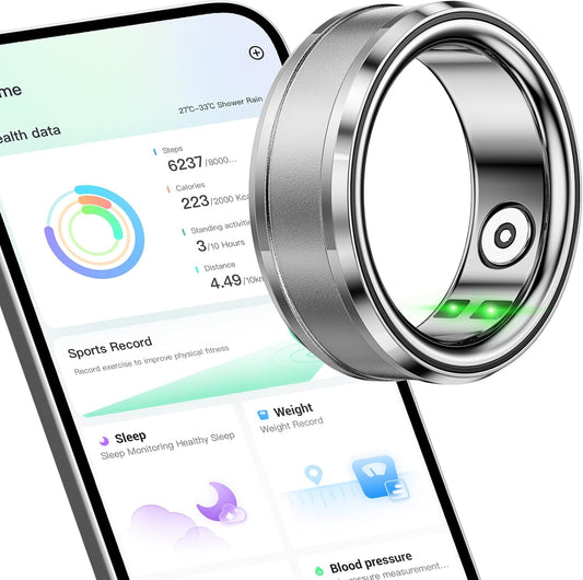 Health & Fitness Tracker with IP68 Waterproof Bluetooth Sleep Monitor for Party